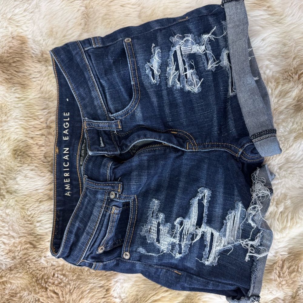 American Eagle Outfitters Dark Blue Denim Jeans